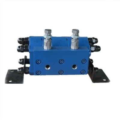 2 Input 4 Output Cast Iron Gear Fluss Divider
